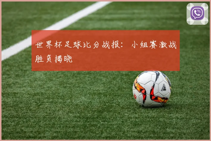 世界杯足球比分战报：小组赛激战胜负揭晓